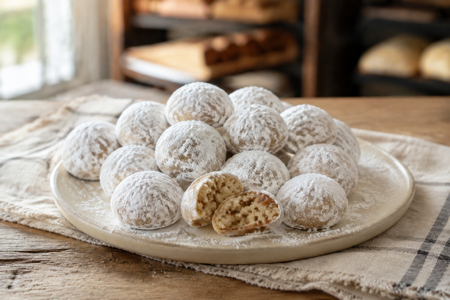 Russian tea cookies from Hearts Delight Bakery